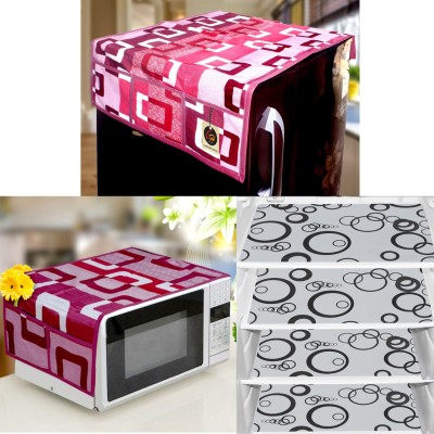 Comfort House Microwave Oven  Cover(Width: 86 cm, Purple)