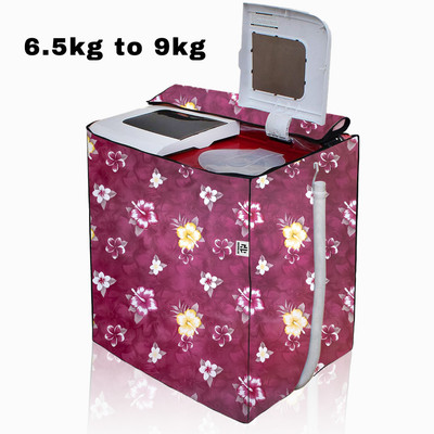 NOVALIX Semi-Automatic Washing Machine  Cover(Width: 80 cm, Red)