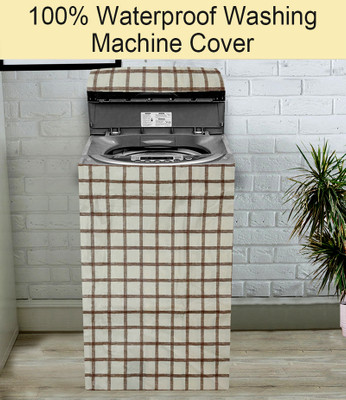 Flipkart SmartBuy Top Loading Washing Machine  Cover(Width: 55 cm, Beige, Brown)