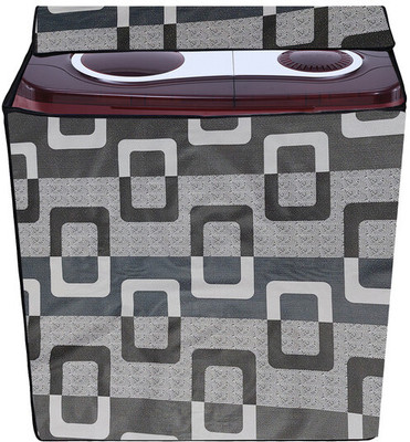 AAVYA UNIQUE FASHION Semi-Automatic Washing Machine  Cover(Width: 81 cm, Multicolor)