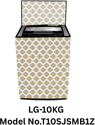 Elam Decor Top Loading Washing Machine  Cover(Width: 66 cm, Dmass Gold)
