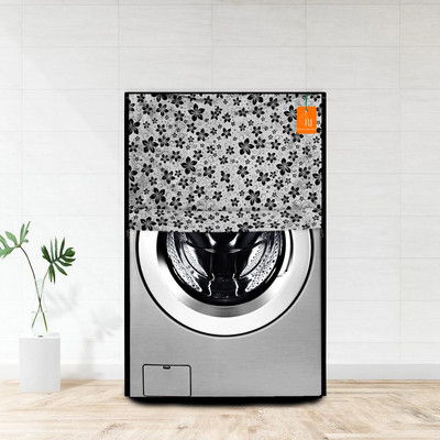 RELOOK INDUSTRIES Front Loading Washing Machine  Cover(Width: 58 cm, Grey)