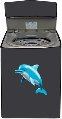 SIMSSOLUTIONS Top Loading Washing Machine  Cover(Width: 66.2 cm, Grey)