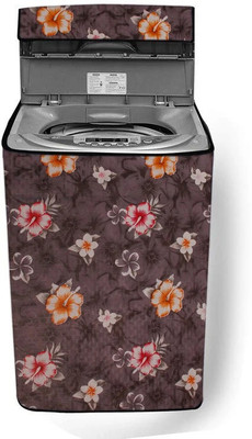 Homeify Top Loading Washing Machine  Cover(Width: 57 cm, White, Grey)
