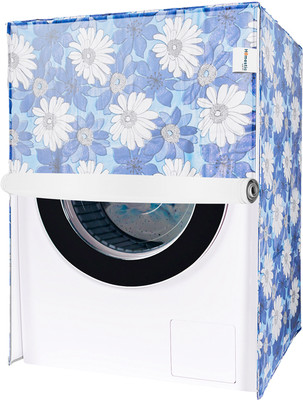 HOMESTIC Front Loading Washing Machine  Cover(Width: 59 cm, Blue)