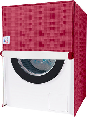 Heart Home Front Loading Washing Machine  Cover(Width: 59 cm, Maroon)