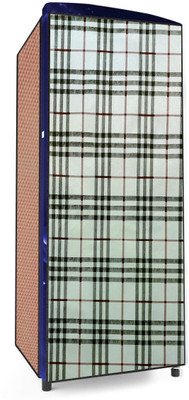 ADR VARiant Refrigerator  Cover(Width: 56.6 cm, Brown,Yellow)