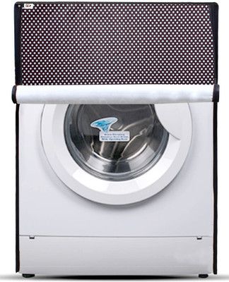 AAVYA UNIQUE FASHION Front Loading Washing Machine  Cover(Width: 60 cm, Magenta, White)