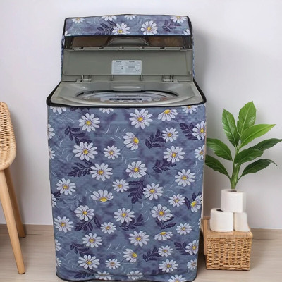 Trendy Rabbit Top Loading Washing Machine  Cover(Width: 58.42 cm, Blue)