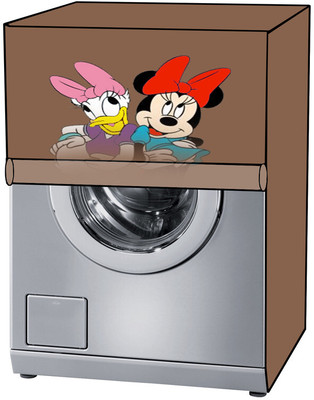 KVAR Front Loading Washing Machine  Cover(Width: 66 cm, Beige)