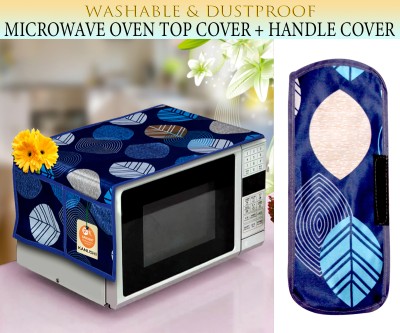 Kanushi Industries Microwave Oven  Cover(Width: 86 cm, BLUE)