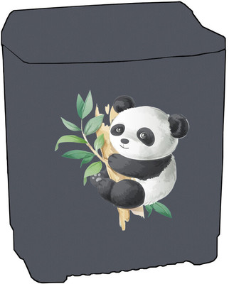 Delideal Semi-Automatic Washing Machine  Cover(Width: 81 cm, Grey)
