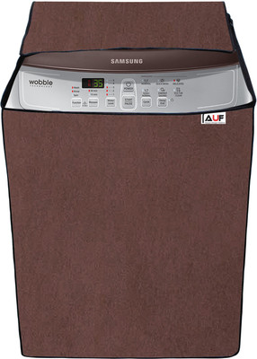 AAVYA UNIQUE FASHION Top Loading Washing Machine  Cover(Width: 63.7 cm, Brown)