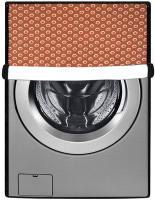 Nitasha Front Loading Washing Machine  Cover(Width: 60 cm, brown, red)