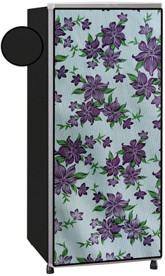 RG MART Refrigerator  Cover(Width: 61.02 cm, black)