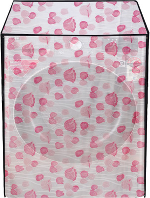 Nitasha Front Loading Washing Machine  Cover(Width: 57 cm, Pink)