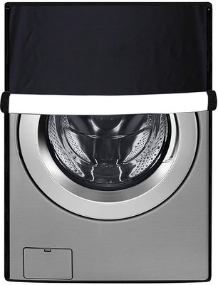 SAVEIT Front Loading Washing Machine  Cover(Width: 65 cm, Black)