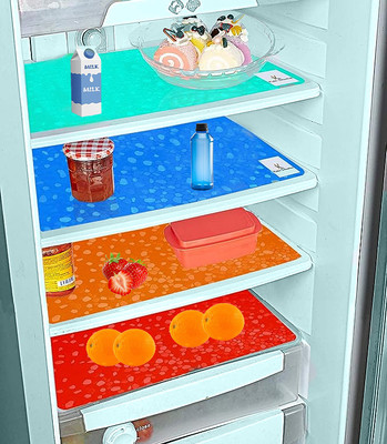 KUBER INDUSTRIES Fridge Mat(Width: 48 cm, Multicolor)