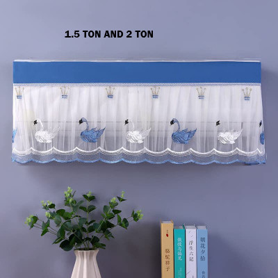 Sahaj Creation Air Conditioner  Cover(Width: 87 cm, SKY BLUE)