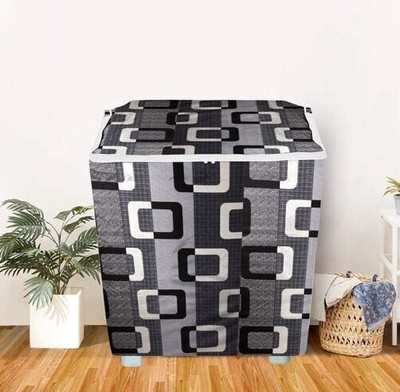 Shri shyam ji Front Loading Washing Machine  Cover(Width: 54 cm, Grey)
