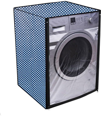 KingMatters Front Loading Washing Machine  Cover(Width: 63 cm, BLUE)