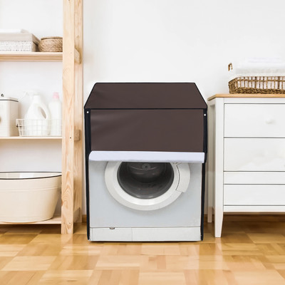 Glory Care Front Loading Washing Machine  Cover(Width: 60 cm, Brown)