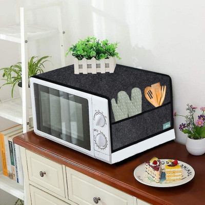 Freddo Microwave Oven  Cover(Width: 135 cm, Black)