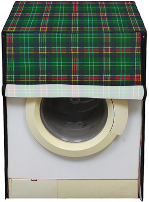LITHARA Front Loading Washing Machine  Cover(Width: 60.96 cm, Green, Yellow)