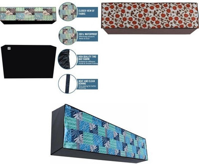 Decorly Furnishing Air Conditioner  Cover(Width: 100 cm, Multicolor)