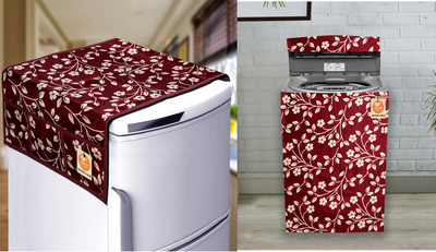Kanushi Industries Top Loading Washing Machine  Cover(Width: 55 cm, Maroon)