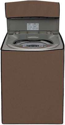 JM Homefurnishings Top Loading Washing Machine  Cover(Width: 69 cm, Beige)
