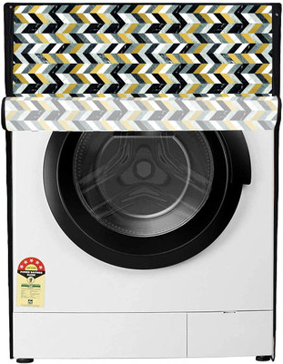 Lancet Front Loading Washing Machine  Cover(Width: 61 cm, Black, Green)