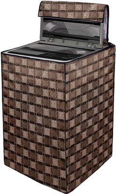 CASA FURNISHING Top Loading Washing Machine  Cover(Width: 58 cm, COFFEE)