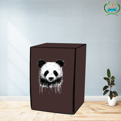 DREAMINDIANASSOCIATION Front Loading Washing Machine  Cover(Width: 57 cm, Brown)