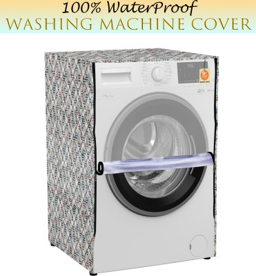 Kanushi Industries Front Loading Washing Machine  Cover(Width: 58 cm, Grey, Trasparent)