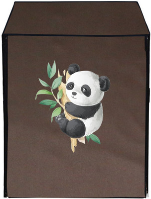 Archistylo Front Loading Washing Machine  Cover(Width: 66 cm, Brown)