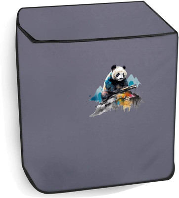 ME AND ME Semi-Automatic Washing Machine  Cover(Width: 33 cm, Grey, White)