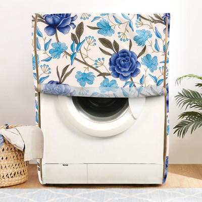 E-Retailer Front Loading Washing Machine  Cover(Width: 58 cm, Blue)