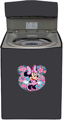 SO HOMEFURNISHING Top Loading Washing Machine  Cover(Width: 60.2 cm, Grey)