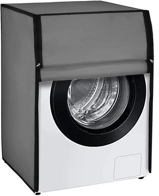 THE FASHION WEAR Front Loading Washing Machine  Cover(Width: 60.96 cm, Grey)
