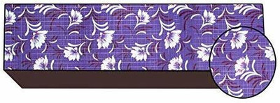 Aadvay and Advika Air Conditioner  Cover(Width: 111.76 cm, Brown, Silver)