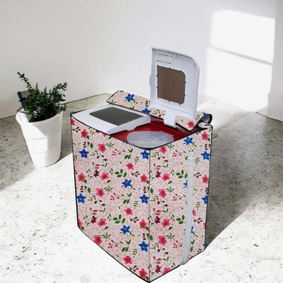 shrinitya Semi-Automatic Washing Machine  Cover(Width: 83 cm, Multicolor)