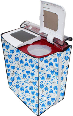 Crosia Craft Refrigerator  Cover(Width: 80 cm, Blue)