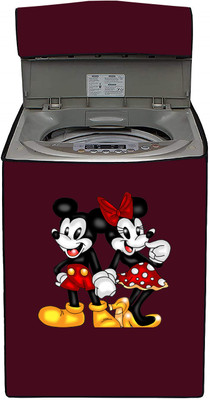 ME AND ME Top Loading Washing Machine  Cover(Width: 53 cm, Blue, Red)