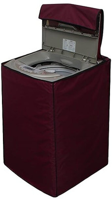 Zostera Top Loading Washing Machine  Cover(Width: 53 cm, COFFEE)
