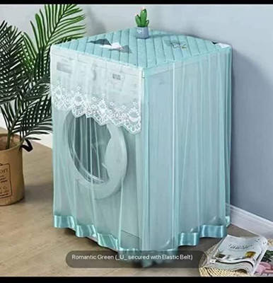 BRIZINGER Front Loading Washing Machine  Cover(Width: 60 cm, green)