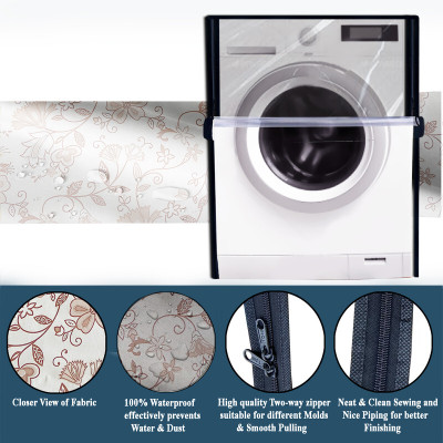 SAVEIT Front Loading Washing Machine  Cover(Width: 60 cm, Multicolor)