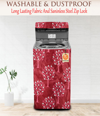 Kanushi Industries Top Loading Washing Machine  Cover(Width: 55 cm, Maroon)