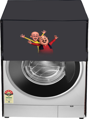 Delideal Front Loading Washing Machine  Cover(Width: 51 cm, Grey)