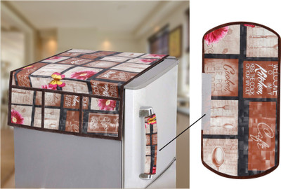 E-Retailer Refrigerator  Cover(Width: 53 cm, Brown)